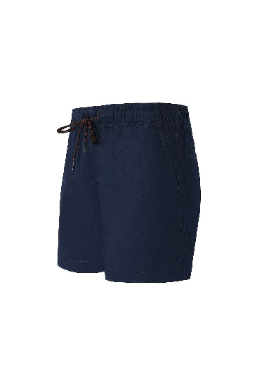 Ritemate Unisex Light Weight Elastic Waist Utility Short - Navy [Siz:XL]