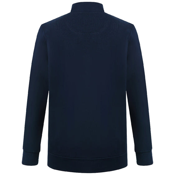 Pilbara Mens Classic Zip Through Fleece Sweater [Col:Chestnut Siz:M]