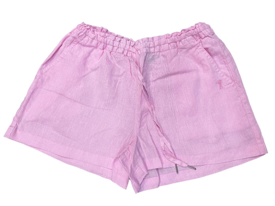 Pilbara Ladies Linen Short [Col:Musk Siz:16]