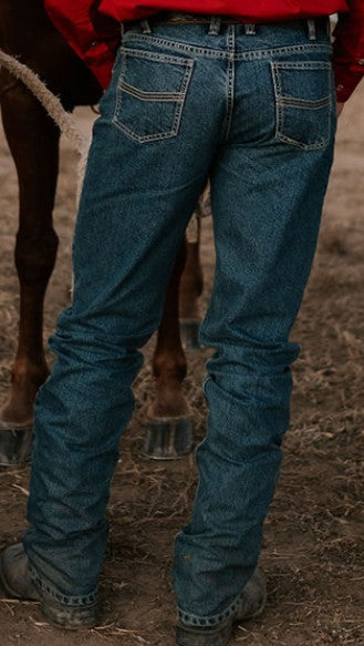 Pilbara Mens Western Brahman Jeans - Indigo [Siz:33x36]
