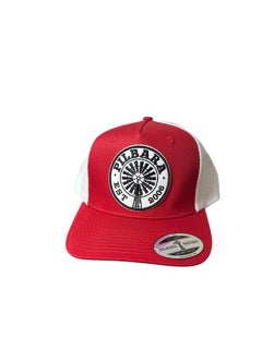 Pilbara Established Cap [Col:Rust Red-White]