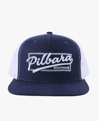 Pilbara Game Day Cap [Col:Navy-White]