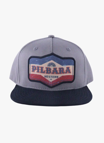 Pilbara Oil Can Cap [Col:Charcoal/Black]