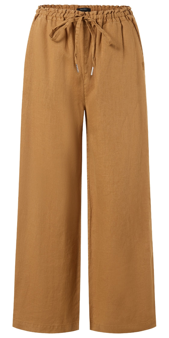 Pilbara Womens Linen Pant [Col:Terracotta Siz:6]