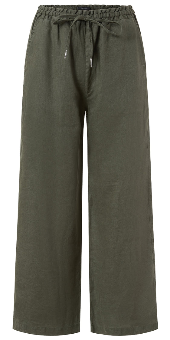 Pilbara Womens Linen Pant [Col:Terracotta Siz:6]