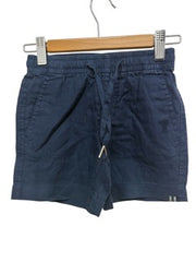 Pilbara Childrens Linen Short [Col:Navy Siz:Y3-4]