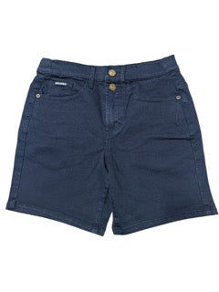 Pilbara Womens Mia Cotton Stretch Shorts [Col:Ink Navy Siz:XS (6-8)]