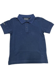 Pilbara Childrens Classic Cotton Polo [Col:French Navy Siz:Y3-4]