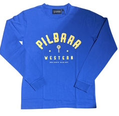 Pilbara Mens Classic L/S T-Shirt - Admiral [Siz:S]