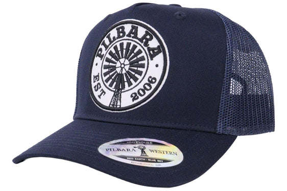 Pilbara Established Cap [Col:Pale Pink/White]