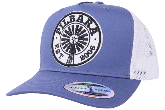 Pilbara Kid's Established Cap [Col:Petrol/White]