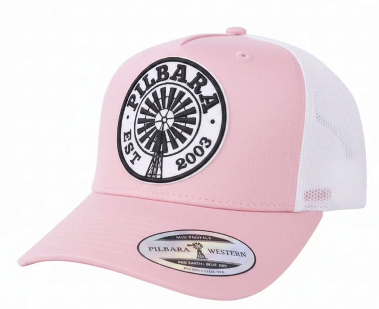 Pilbara Kid's Established Cap [Col:Petrol/White]