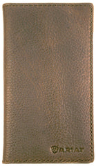 Ariat Rodeo Wallet - Logo WLT1107A/WLT1105A [Col:Dark Brown]