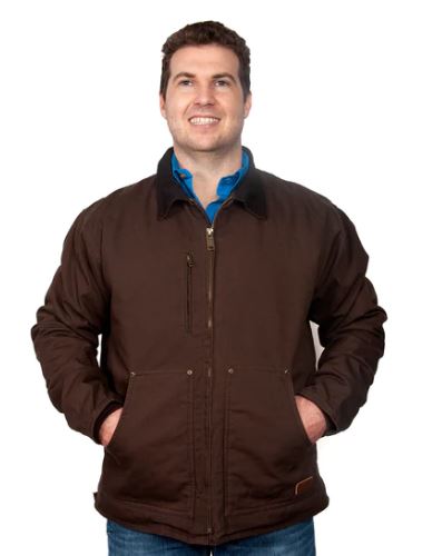 Mens Diamantina Jacket [Col:Chocolate Siz:S]