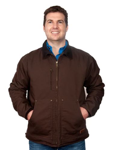 Just Country Mens Diamantina Jacket [Col:Chocolate Siz:S]