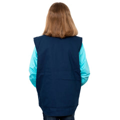 Just Country Junior Diamantina Vest - Navy [Siz:M]