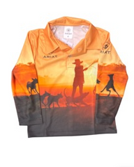 Ariat Kids Fishing Shirt - Country Kids [Siz:4]
