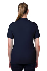 Thomas Cook Womens Classic Stretch Short Sleeve Polo [Col:Dark Navy Siz:12]