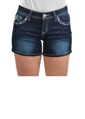 Pure Western Womens Lucy Short - Midnight [Siz:10]