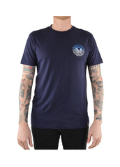 Bullzye Mens Bullring Short Sleeve Tee [Col:Navy Siz:S]