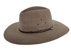 Mens Drafter Pure Fur Felt Hat [Col:Fawn Siz:54]