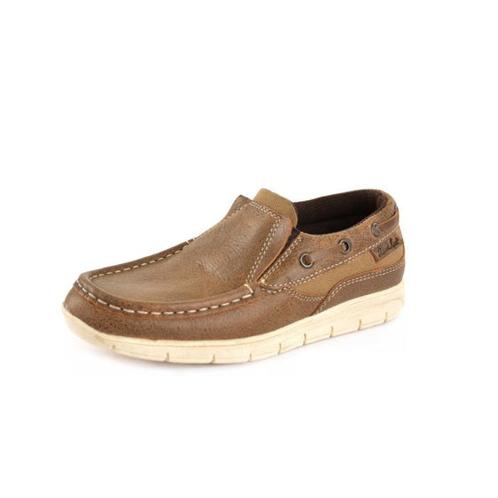 Kids Luca Slip-On Shoe TCP78077 [Col:Brown Siz:J07]