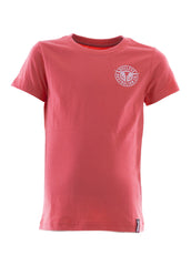 Bullzye Girls Bullring Short Sleeve Tee - Coral [Siz:2]