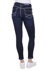 Bullzye Womens Annabelle Super Skinny Jean - Indigo Wash [Siz:10]