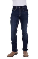 Bullzye Mens Charger Straight Leg Jean - Indigo [Siz:29/34]