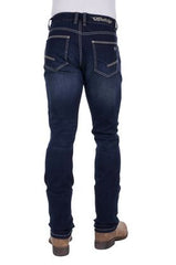 Bullzye Mens Charger Straight Leg Jean - Indigo [Siz:30/34]