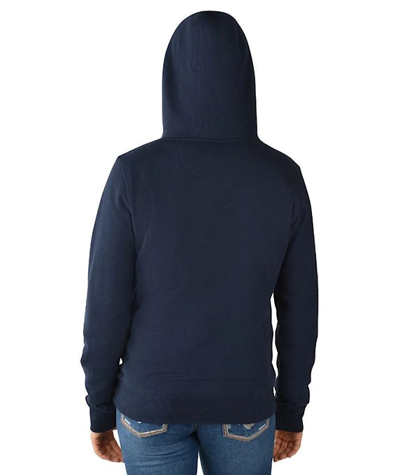 Pure Western Catherine Pullover Hoodie [Col:Navy Siz:10]
