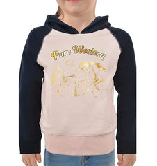 Pure Western Girls Penelope Pullover Hoodie - Navy [Siz:2]