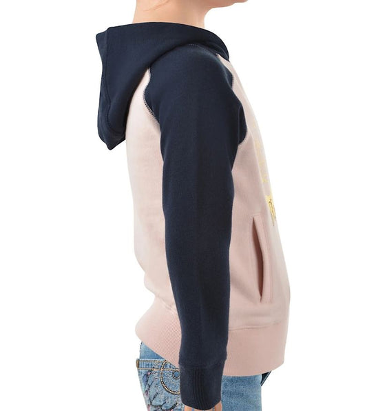 Pure Western Girls Penelope Pullover Hoodie - Navy [Siz:4]