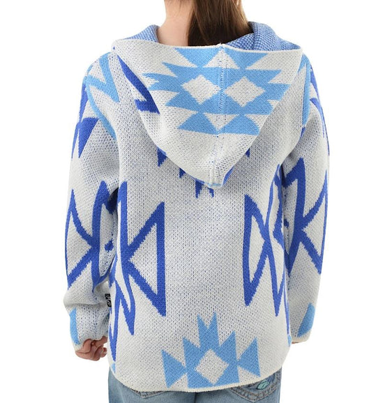 Pure Western Girls Khloe Knitted Pullover - Navy/Multi [Siz:6]