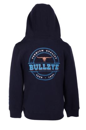 Bullzye Boys Parker Pullover Hoodie - Navy [Siz:6]