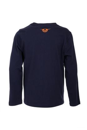 Bullzye Boys Lawson Long Sleeve Tee - Navy [Siz:4]