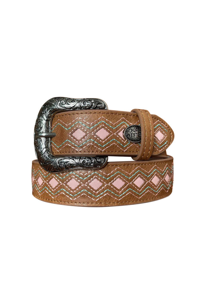 Pure Western Andie Belt - Tan [Siz:XS]