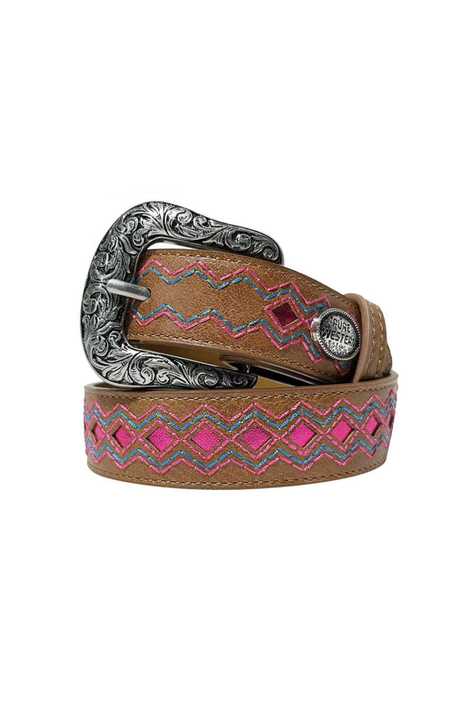 Pure Western Andie Belt - Tan [Siz:XS] 2