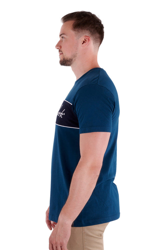Thomas Cook Mens Ethan Short Sleeve Polo - Ocean/Navy [Siz:XS]