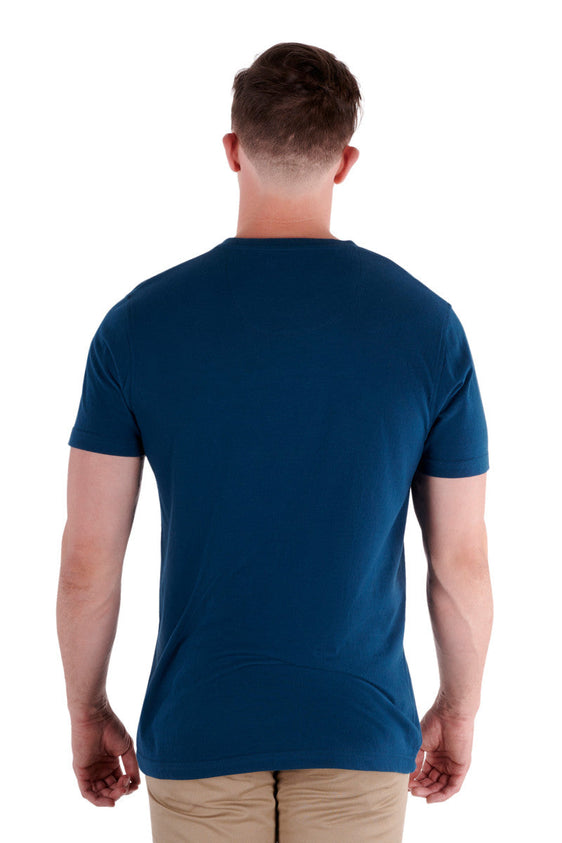 Thomas Cook Mens Ethan Short Sleeve Polo - Ocean/Navy [Siz:M]