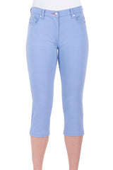 Thomas Cook Womens Jane Crop Skinny Pant [Col:Powder Blue Siz:8]