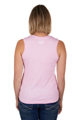 Bullzye Womens Blossom Tank - Pink [Siz:12]