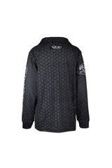 Bullzye Boys Peter Long Sleeve Tee - Black/Green [Siz:8]