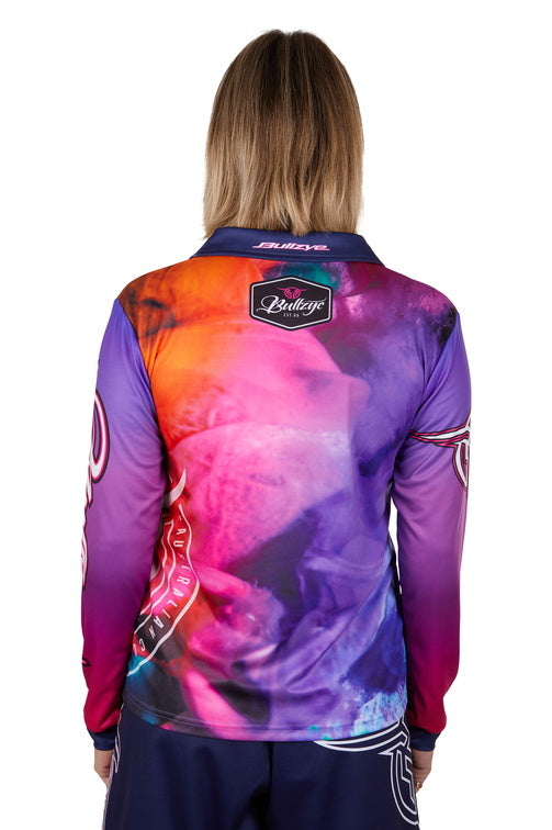 Bullzye Womens Reef Long Sleeve Tee [Siz:14]