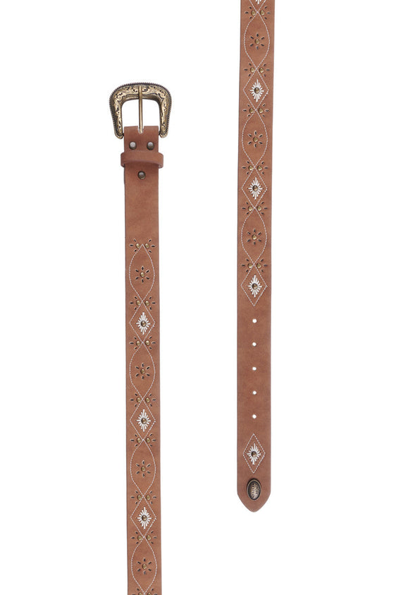 Pure Western Lauren Belt - Tan [Siz:S (32")]