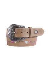 Pure Western Kids Arrow Belt - Light Tan P4W5987BLT [Siz:XS (22")]