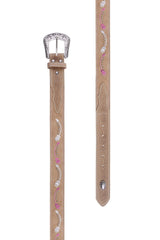 Pure Western Kids Arrow Belt - Light Tan P4W5987BLT [Siz:M (26")]