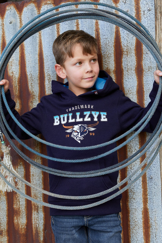 Bullzye Boy's Trade Hoodie - Navy [Siz:2]