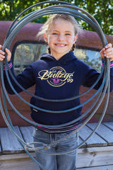 Bullzye Girl's Arden Pullover Hoodie - Dark Navy [Siz:2]