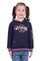 Bullzye Girl's Arden Pullover Hoodie - Dark Navy [Siz:4]